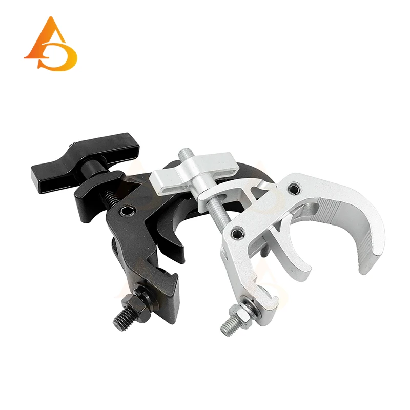 Black Aluminum Stage Lights Hook LED Par Beam Hooks DJ Club Hanging Clamp Professional Disco DJ Equipment Moving Head Light Hook