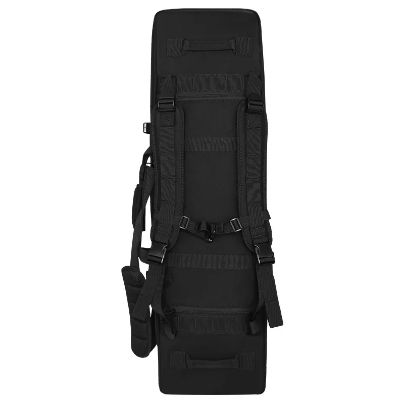 Tactical Gun Pack 1000D Double Layer MilitaryFans Wargame Hunting CS Rifle Packaging Storage Bag Outdoor Fishing Bag Case
