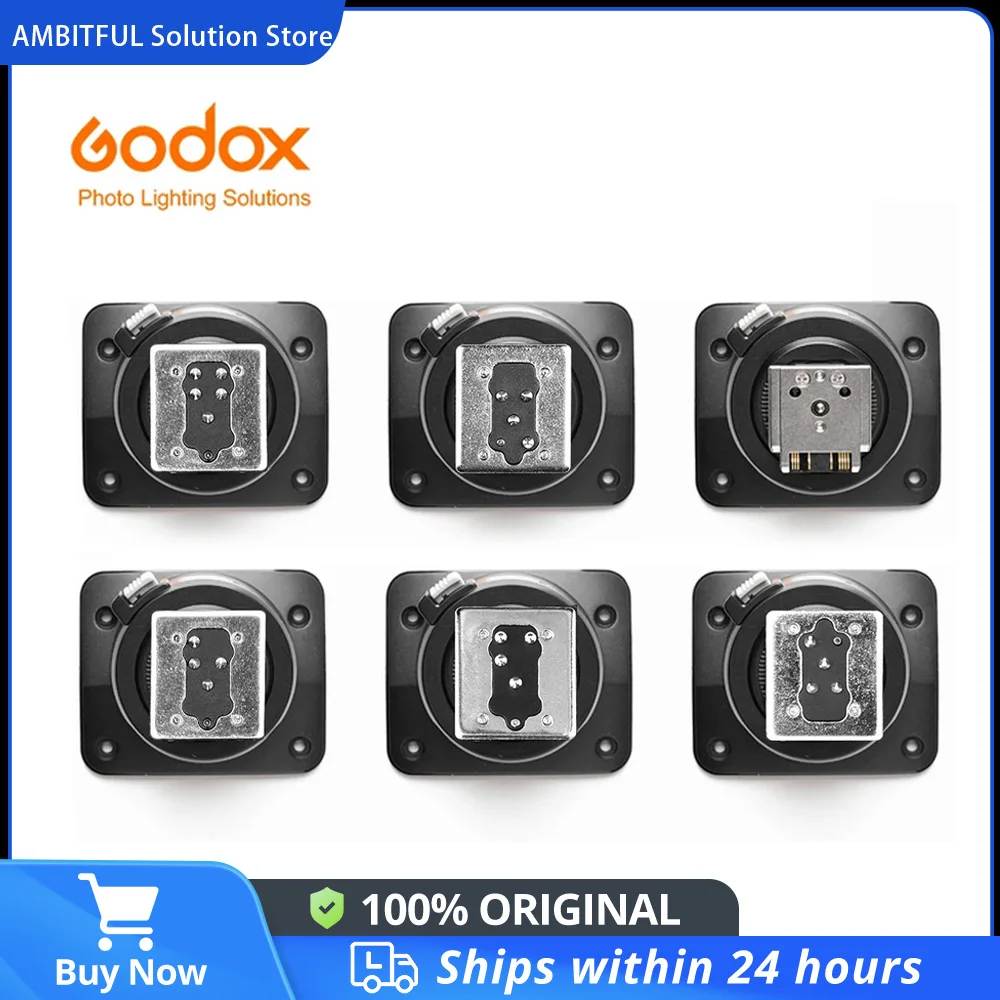 Godox Вспышка V1 V1C V1N V1S V1F V1O V1P Flash Hot Shoe, Сменные аксессуары
