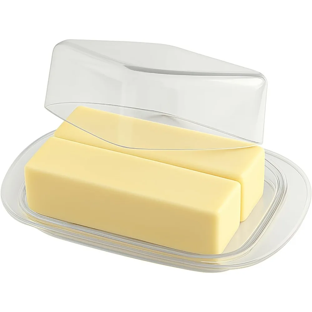 

Хранитель масла, пластиковый держатель-лоток, вмещает 2 палочки для столешницы и холодильника