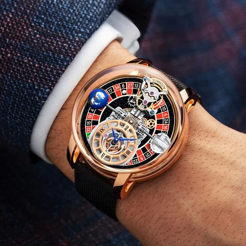 Neue Herrenuhren Top-Marke Luxus Schweizer Quarzuhr Herren Jacob Co Gambling Design Uhr für Männer Relojes De Pulsera De Cuarzo