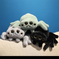 25cm Multi-eyed Spider Plush toy A Realistic And Spoof Desktop Decoration And An Animal Doll For A Friend's Birthday Gift