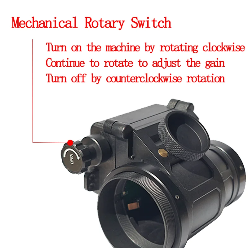 NEW PVS14 Housing Circuit Boards Manual Gain For Night Vision With IR Light Intensifier Tube