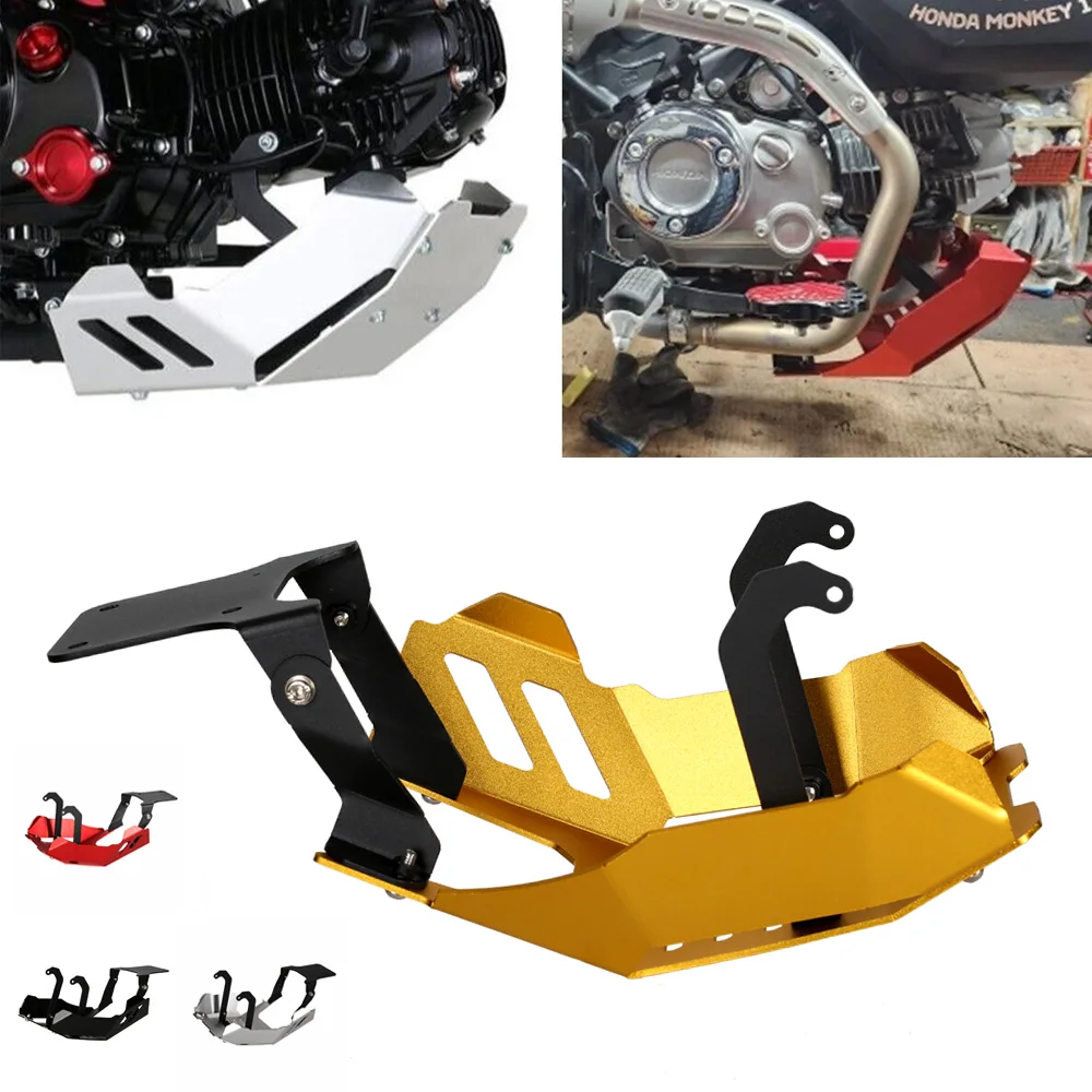

Motorcycle Skid Plate Belly Pan Engine Guard Bottom Chassis Protector For HONDA DAX 125 ST125 MONKEY 125 GROM 125 2022-2025