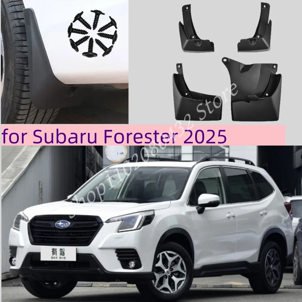 

Front Rear Mudguar for Subaru Forester 2025 Fender Mud Flaps Guard Splash Flap Mudguards Car Accessories