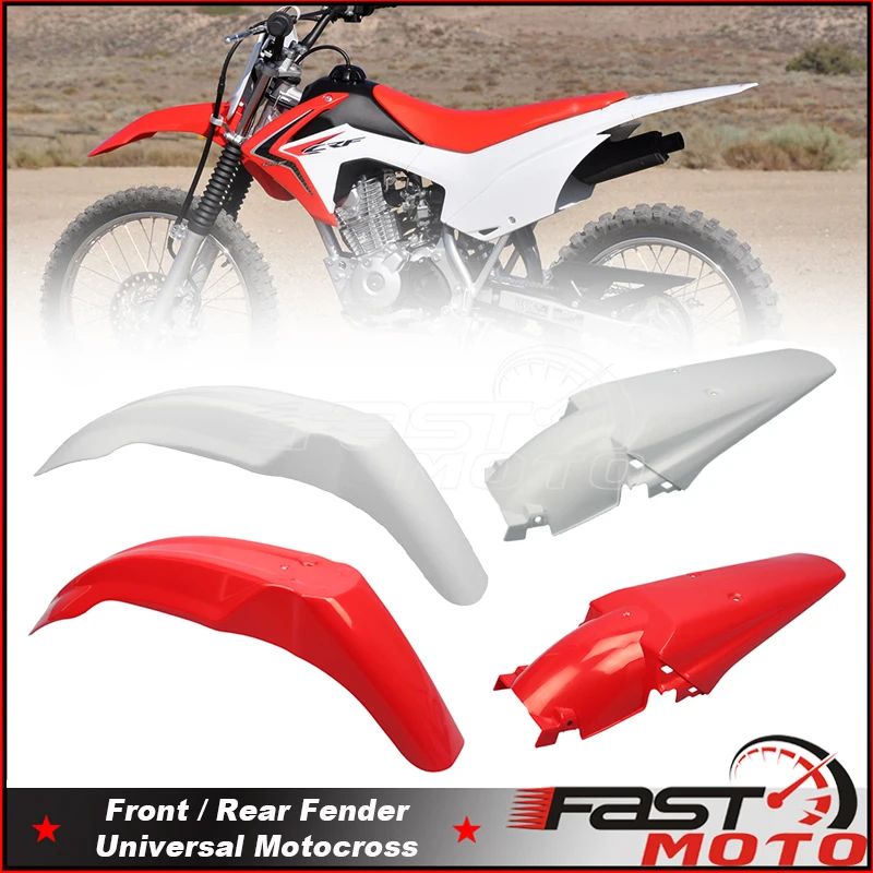 

Mudguard Front Rear Fender For Suzuki Honda CRF 125F 150F 230F 250X 450X 250R 450R 150R Trail Motocross Enduro Mud Guard Cover