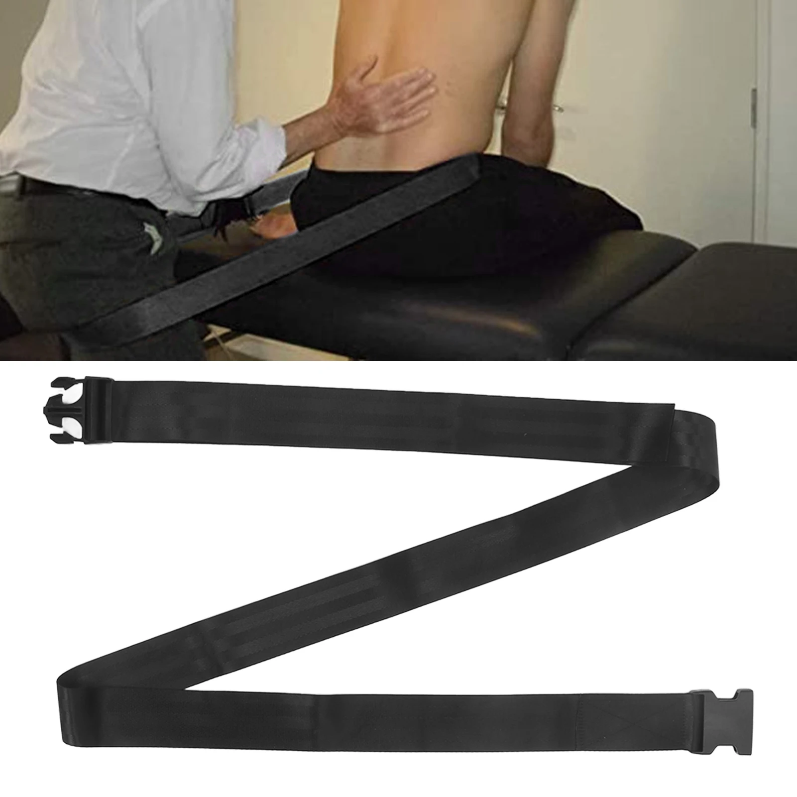 Joint Mobilization Strap Adjustable Physical Mobilization Belt Adjustable Length Musculoskeletal Pain Braces Supports