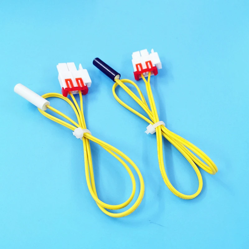 2PCS Fridge Refrigerator Defrosting Sensor Temperature 5k Sensor Probe For RS2533VK/XAA Spare Parts Accessories.