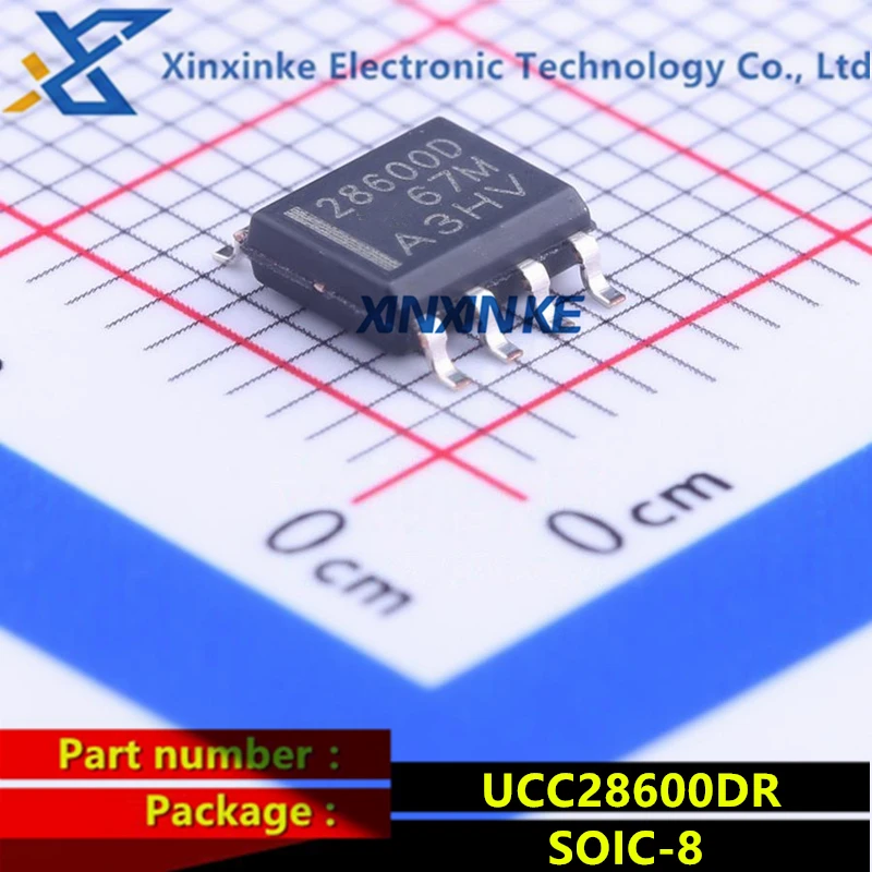 5PCS UCC28600DR 28600D SOIC-8 AC/DC Converters Quasi-Resonant Inverter Controller Flyback Current Mode Cntrlr Brand New Original