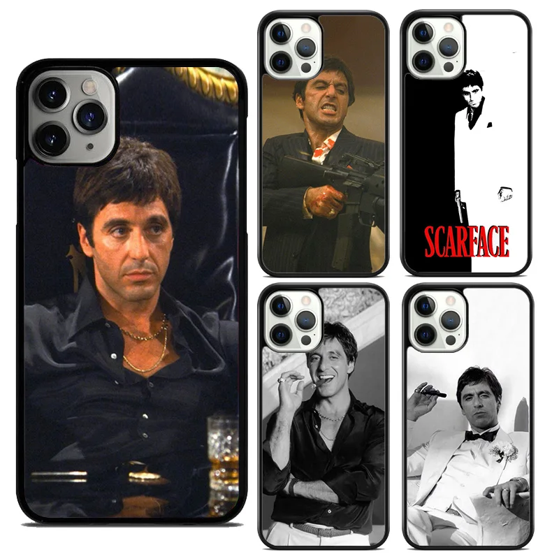 Scarface 1983 film Al Pacino Phone Case Cover For iPhone 16 15 14 plus XS XR 11 12 mini 13 pro max coque Shell Fundas