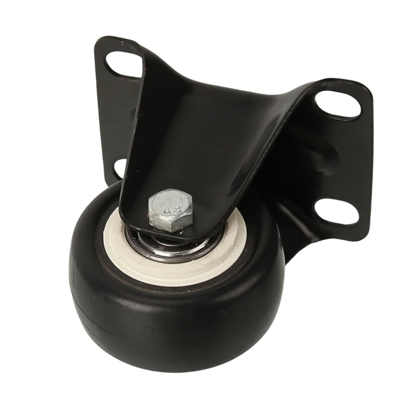 Hot 2-Inch Gold Diamond Fixed Wheel Casters – Rubber Floor Protector Wheels Ideal for Chairs Tables & Various Furniture