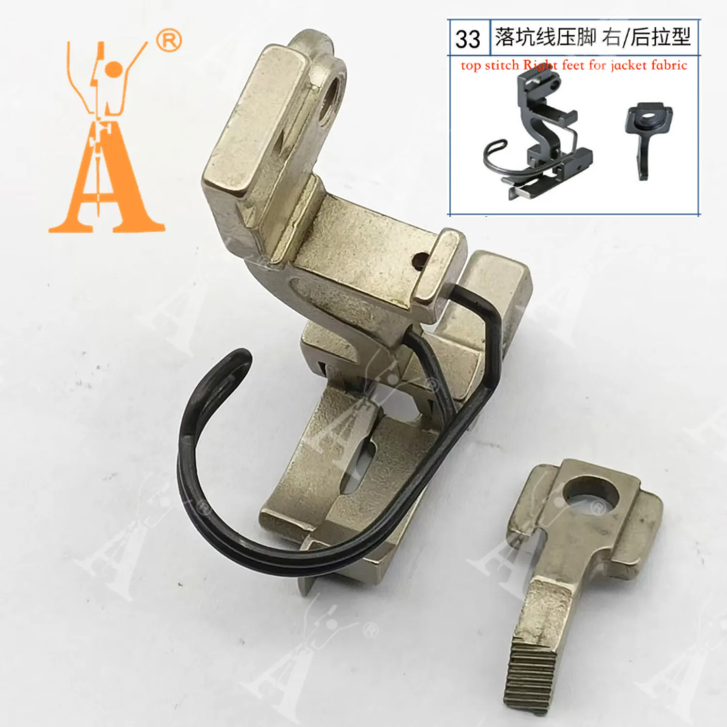 5490 قطعة قدم الضغط في قطرة التماس قطعة قدم الضغط في ماكينة الخياطة اليمنى الخلفية سحب نوع قطعة قدم الضغط في ماكينة الخياطة مناسبة لأجزاء ماكينة الخياطة 5490