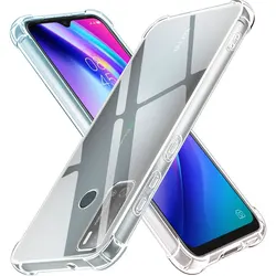 Phone Case For Tecno Pouvoir 4 Pro LC7 LC8 Shockproof Case For Tecno Pouvoir 4 Transparent Soft Silicone Back Cover Fundas Capa