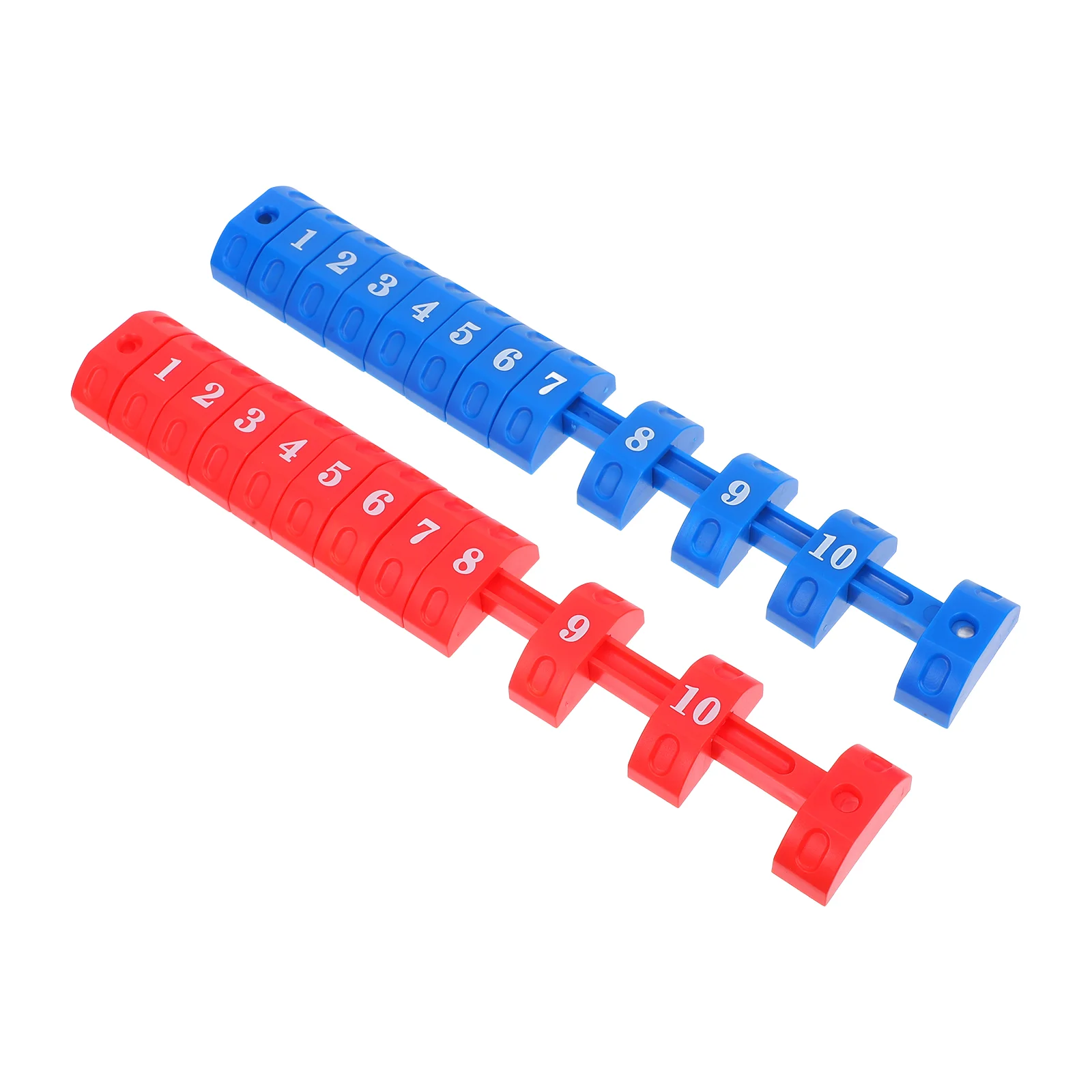 

2 Pcs Foosball Score Keeper Blue and Red Scoring Markers Counter Soccer Table Desktop Boat Shape Game Accessories Football