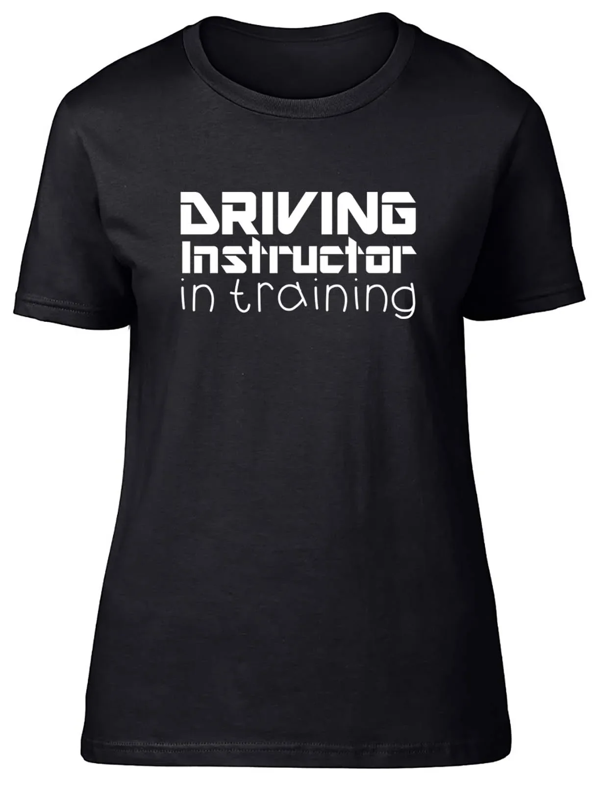 Driving Instructor T-Shirt Womens Driving Instructor In Training Ladies Gift Tee