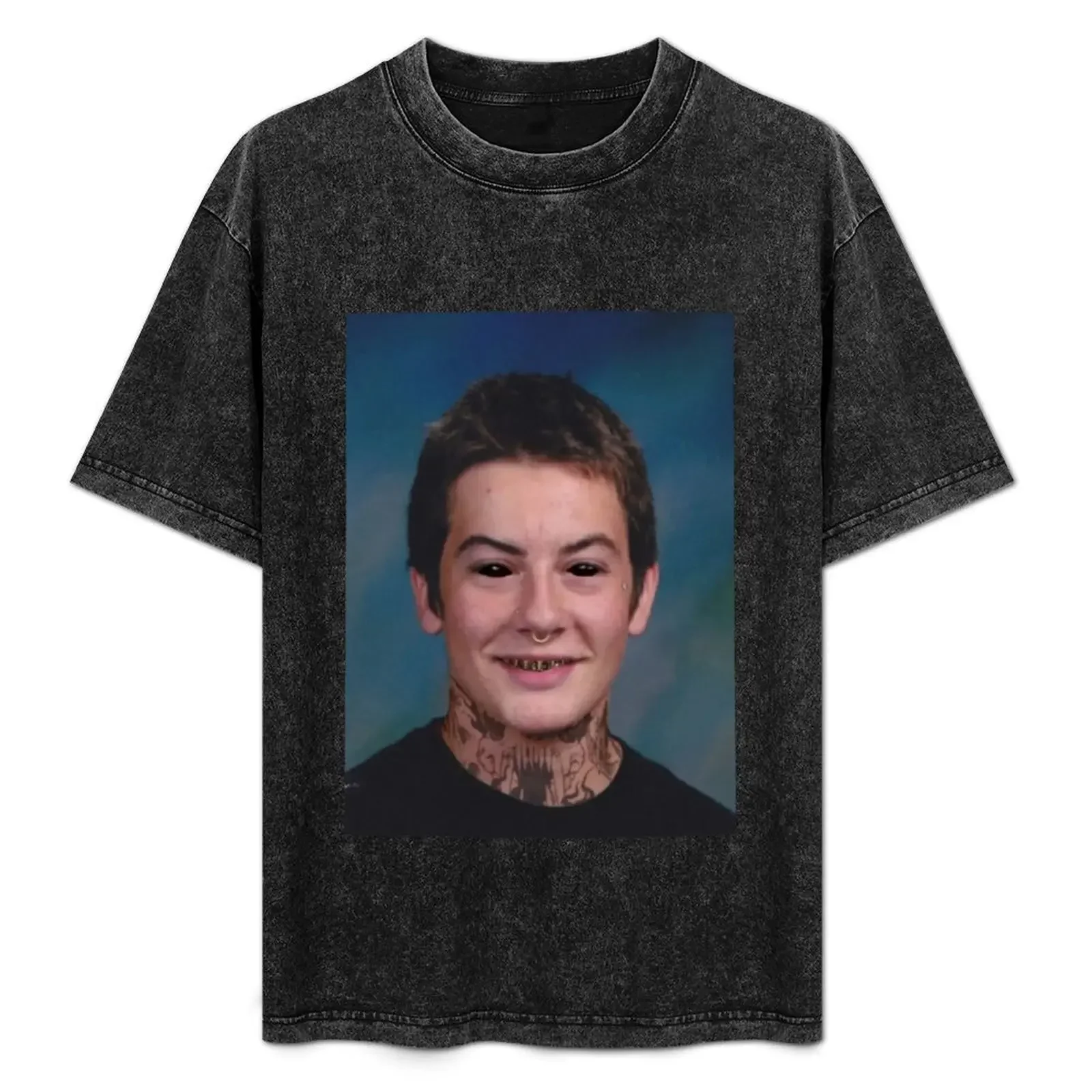 

Terror Reid School Photo T-Shirt vintage clothes plus size clothes customs cute clothes mens