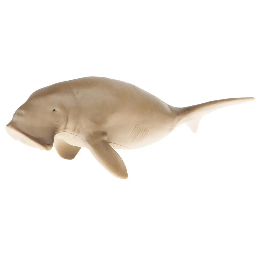 Realistic Mtee Dugong Ocean Animal Model Figurine Kids Toy Home Decor