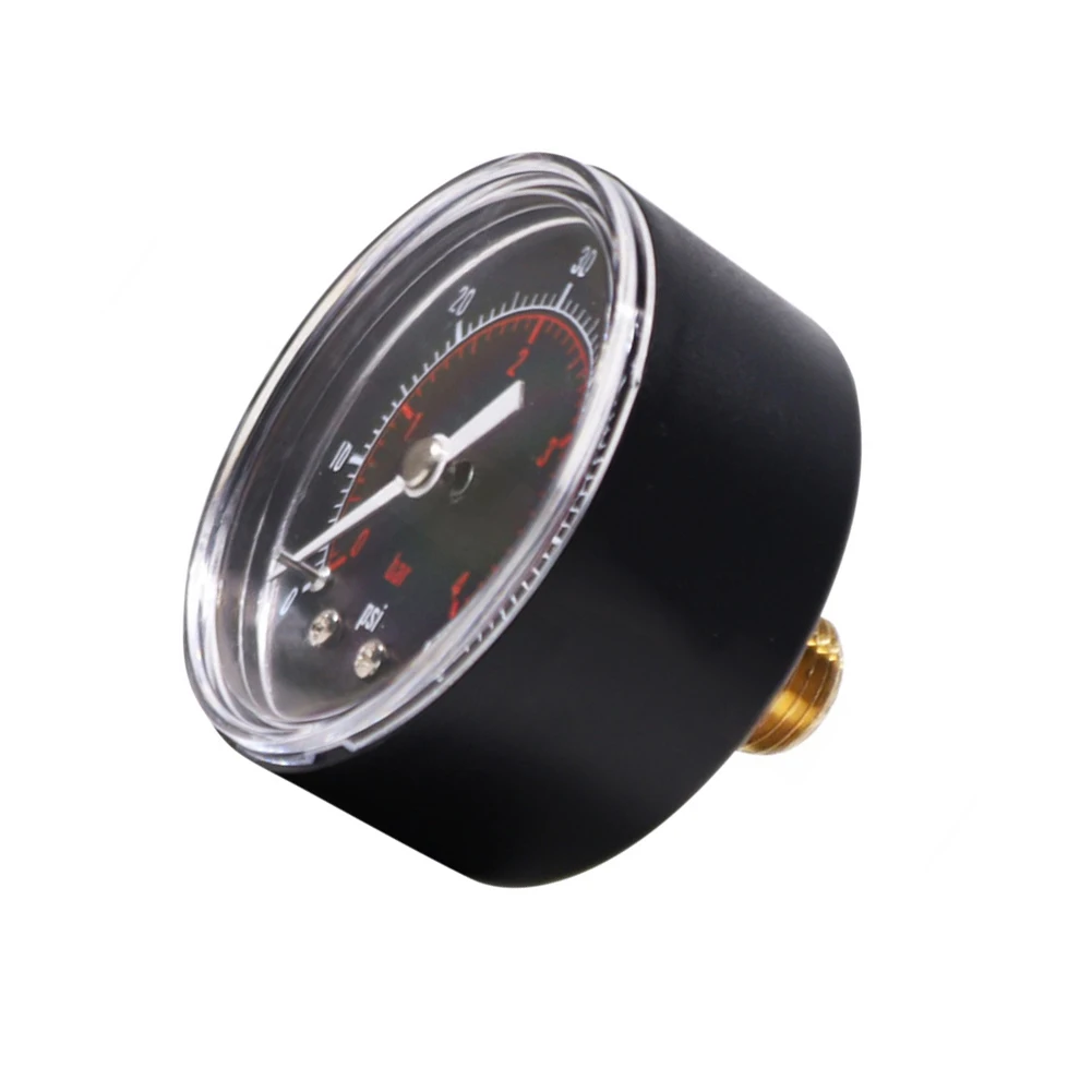 Pressure Gauge for Pool Filters 0-60 PSI 4 Bar 1/4 NPT Back Mount Large 2 Inch Face Construction Weather Resistant