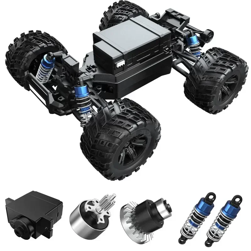 شاحنة أصلية 20208 Hyper Go بمقياس 1:20 رباعية الدفع عالية السرعة للطرق الوعرة مع محرك بدون فرش تصميم وحش صغير للتضاريس القصوى #3