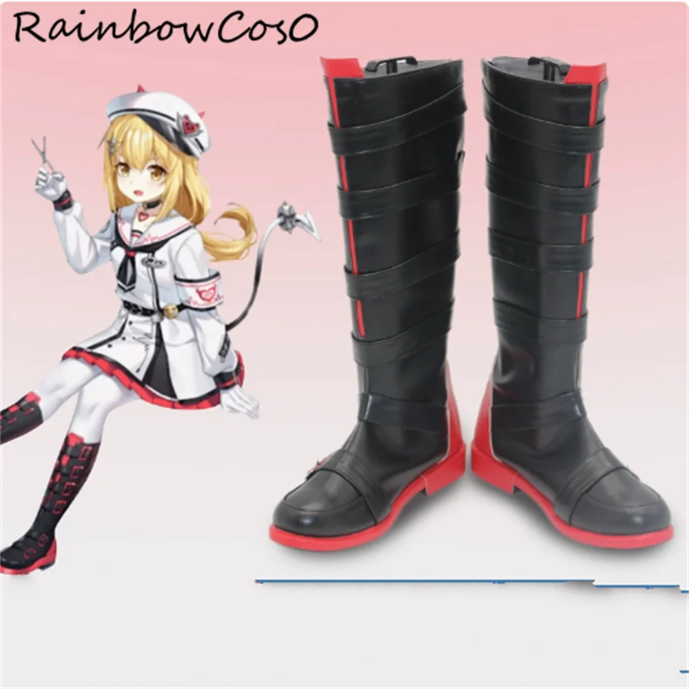 

Lucy Closers Devil's Heart Cosplay Shoes Boots Game Anime Halloween Christmas RainbowCos0 W4598