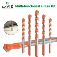 LAVIE 1pc Orange Hard Alloy Overlord Diamond 3/4/5/6/7/8/10/12mm Ceramic Tile Perforated Wall Drilling Tool Drill Bit SJBW03O