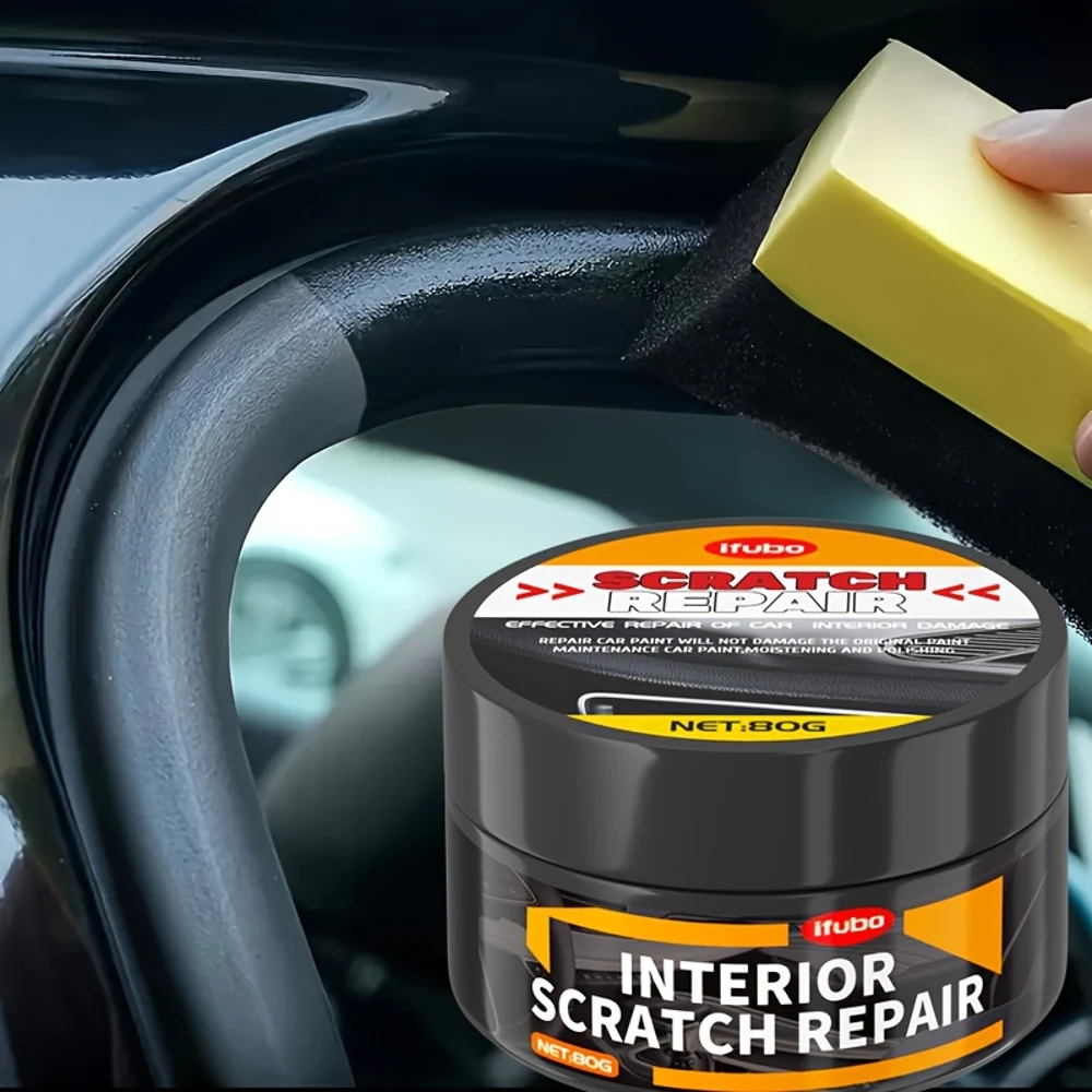 

[Черный воск для приборной панели] Черный воск для приборной панели — пластиковый лак для ремонта царапин в салоне автомобиля | Средство для удаления царапин и средство для предотвращения багажника,