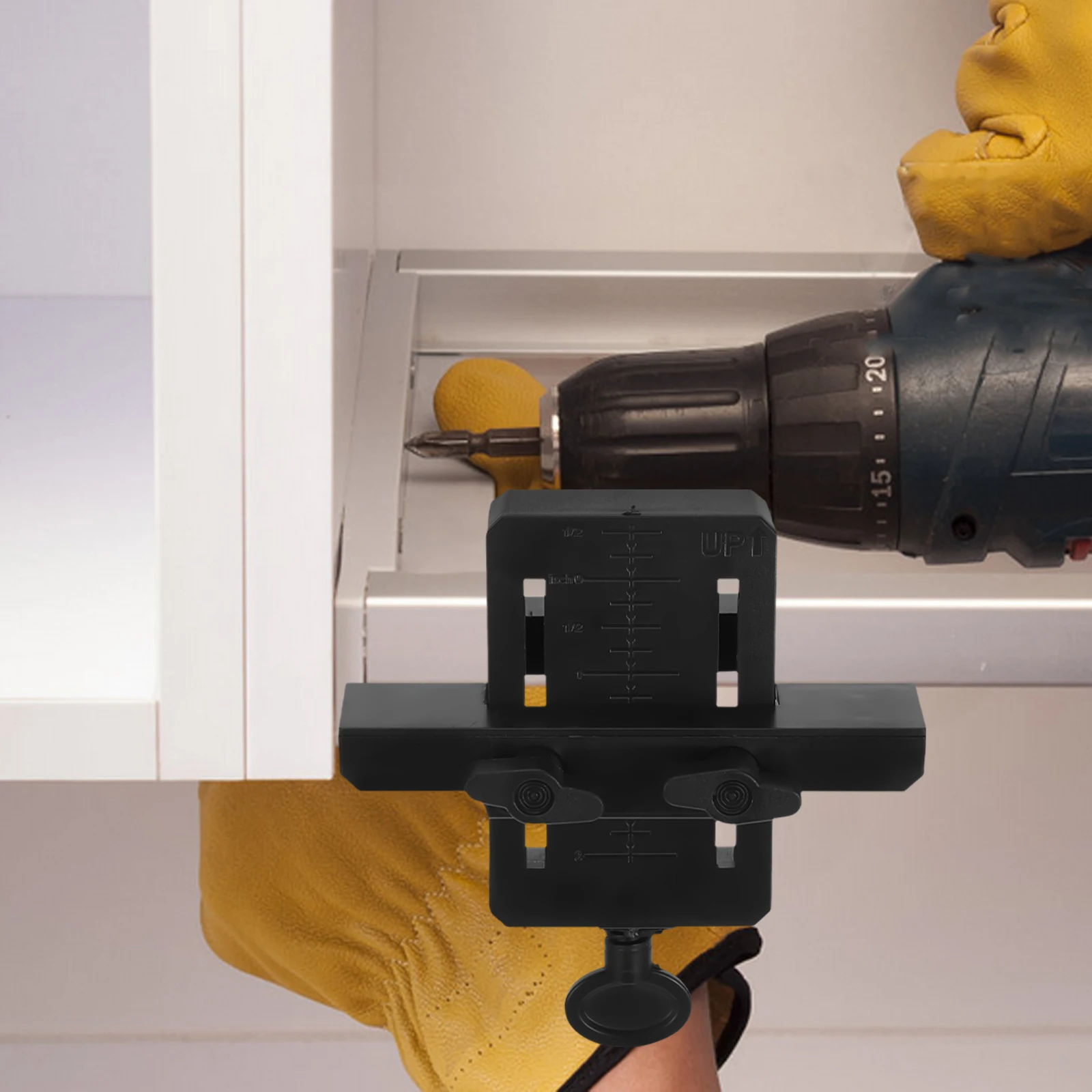 

Installation Aids Woodworking Cabinet Tools Door Position Mounting Positioning Clamp Locator