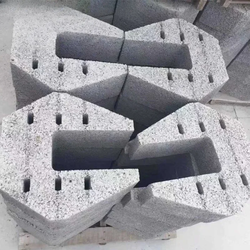 Hexagonal slope protection brick