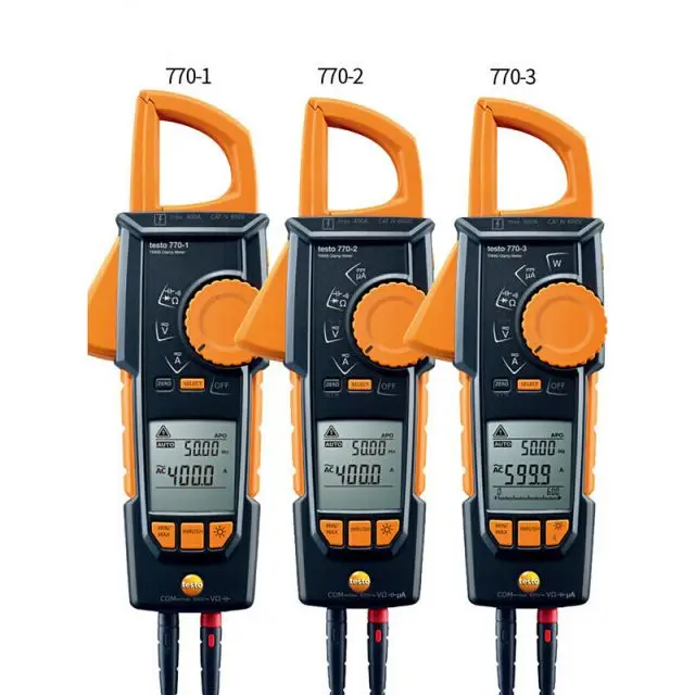 testo 770-1 770-2 770-3 Hook clamp meter