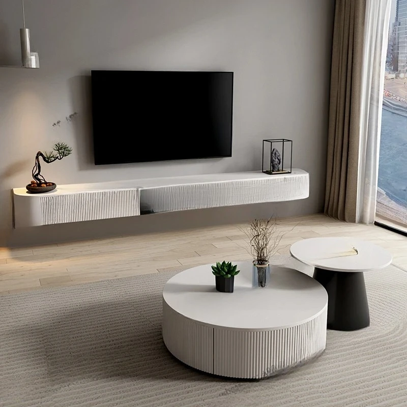 8Storage  TV Cabinet Modern Simple Living Room Organizer Trendy Tv Stands  Console Display Archivadores Furniture