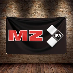 3X5Ft MZ Moto Flag Polyester Printed Car Banner For Decor