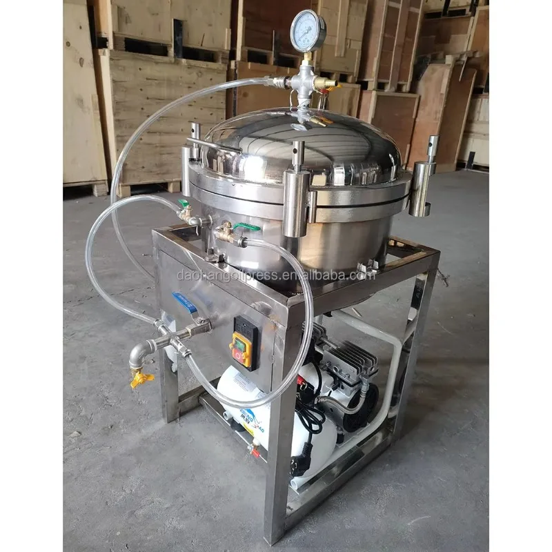 

Small Commercial air Pressure Edible Oil Filtration Oil Refining Machine Oil Purification Filter