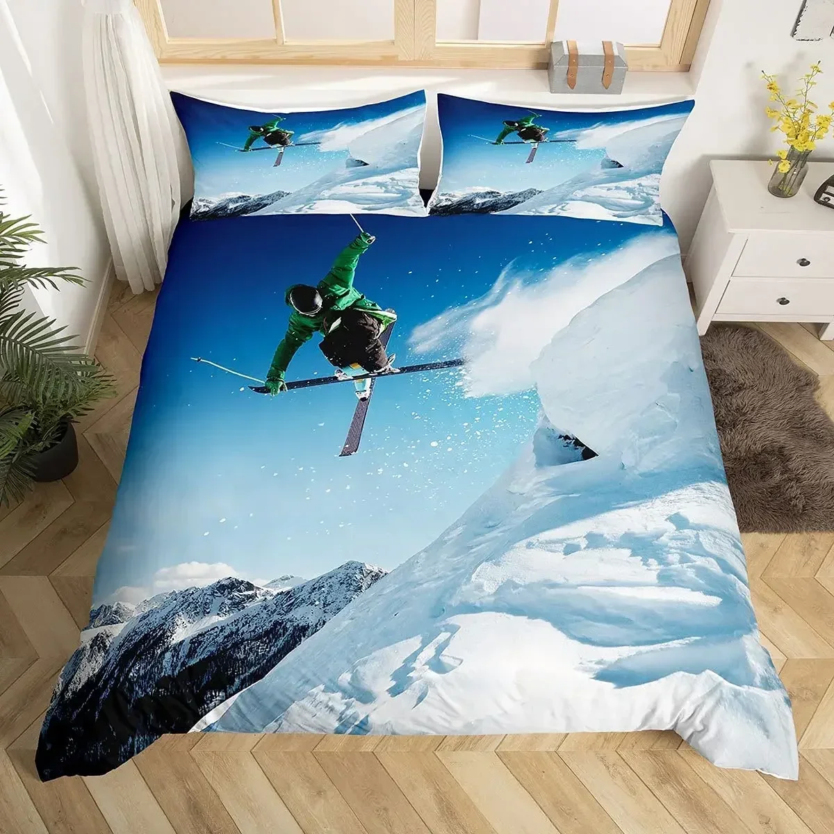 

3D Truck Comfortable Duvet Quilt Cover Pillowcase Bedding Set Children Bedroom Decoration Home Textile Car Polyester Quilt
