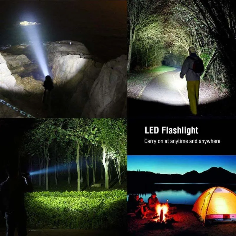 Mateminco SBT90.2 LED 6750 Lumen 1732 Meters Long Range Flashlight Powerful Outdoor 18650 Torch for Camping Hunting