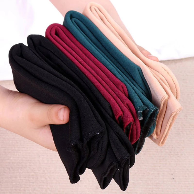 Winter Warm Women Socks Soft Thicken Thermal Plush Socks Girls Solid Color Velvet Wool Snow Boots Floor Socks Home Sleeping Sock