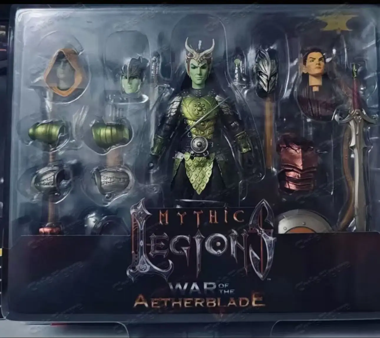 En Stock, Juego Four Knights Wave, Figura de Acción Coleccionable de Orcos (Masculino y Femenino) y Elfos (Masculino y Femenino) 1/12, Regalo