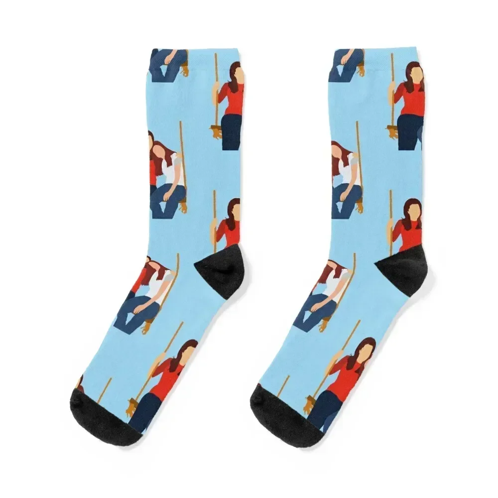 Lorelai and Rory Socks moving stockings hip hop Men's Socks Luxury Women's