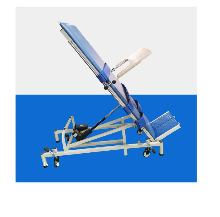 emergency medical supplies Multifunctional Electric Physiotherapy Standing Training Bed Upright Tilt Rehabilitation Equipment Me