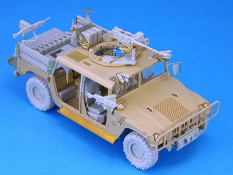 1/35 Scale DieCast Resin Model Assembled Kit Special Forces GMV Conversion Set (No Vehicle) Unassembled Unpainted
