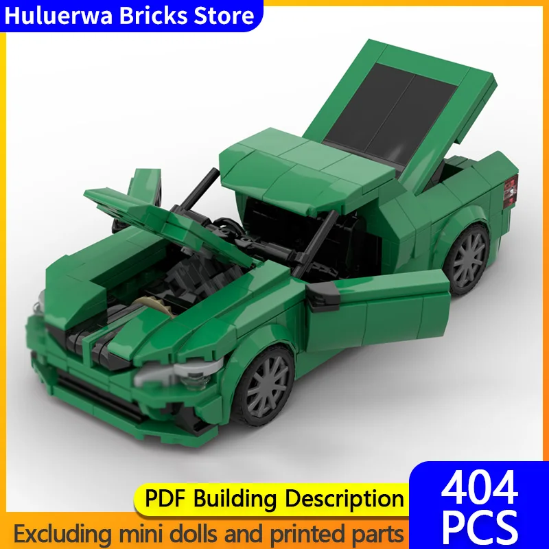 

Speed Hypercar Model MOC Building Bricks High-Performance Pickup Truck Modular Technology Gifts Holiday Assemble Children Toys