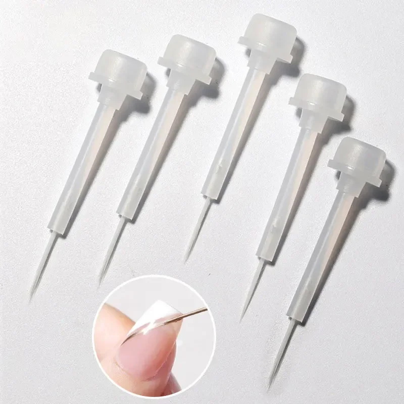 30Pcs Nail Art Brush Liner Painting Pen Manicure Brush Nail Polish Bottle Replacement Brush Nail Art Liquid Applicators Tools