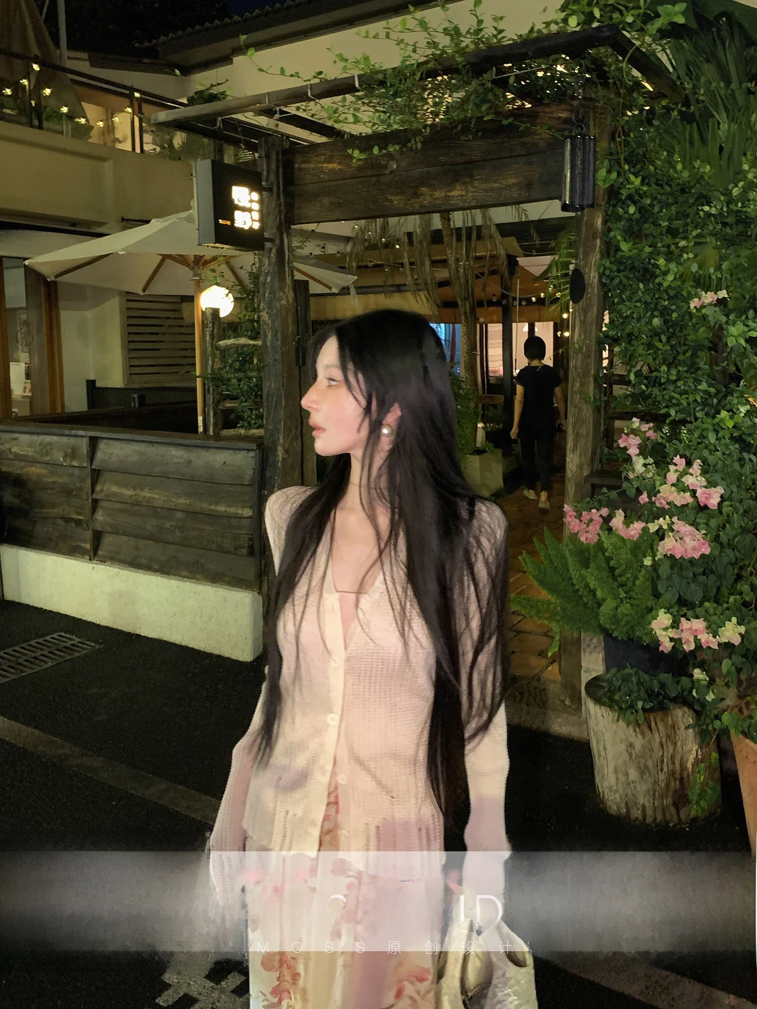 

Женский вязаный кардиган Moss Studio из шелковой шерсти с текстурой ранней весны, мягкий шелковый кардиган с длинными рукавами