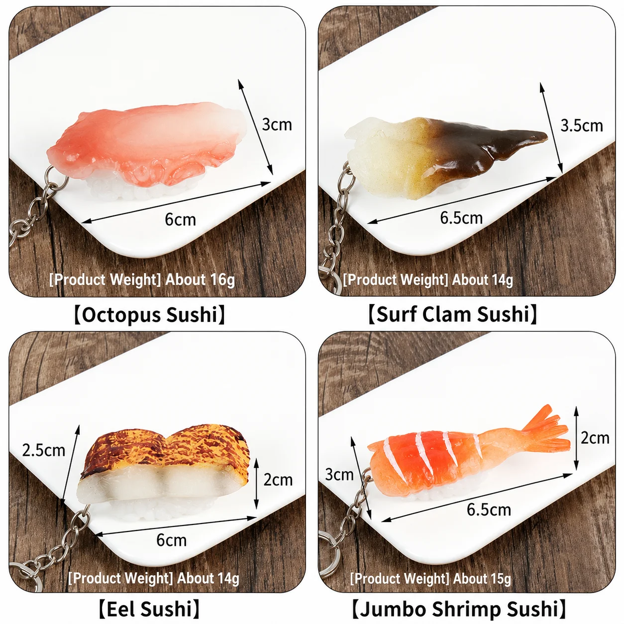 Simulierter japanischer Sushi- – Car Accessories Xmas Gifts Bewertung und Preis