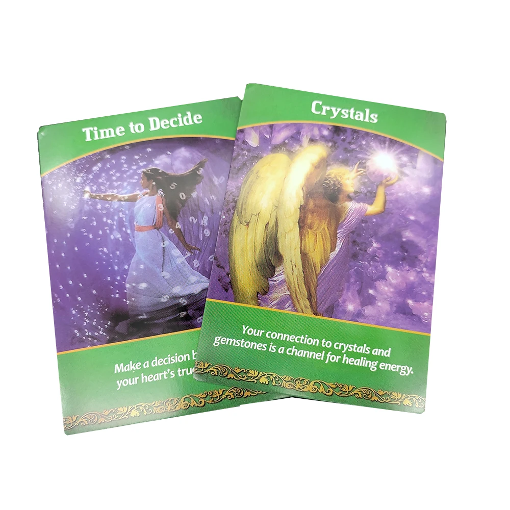 NEW 12X8CM Life Purpose Oracle Cardis 44 Cards Doreen Virtue With Guidebook