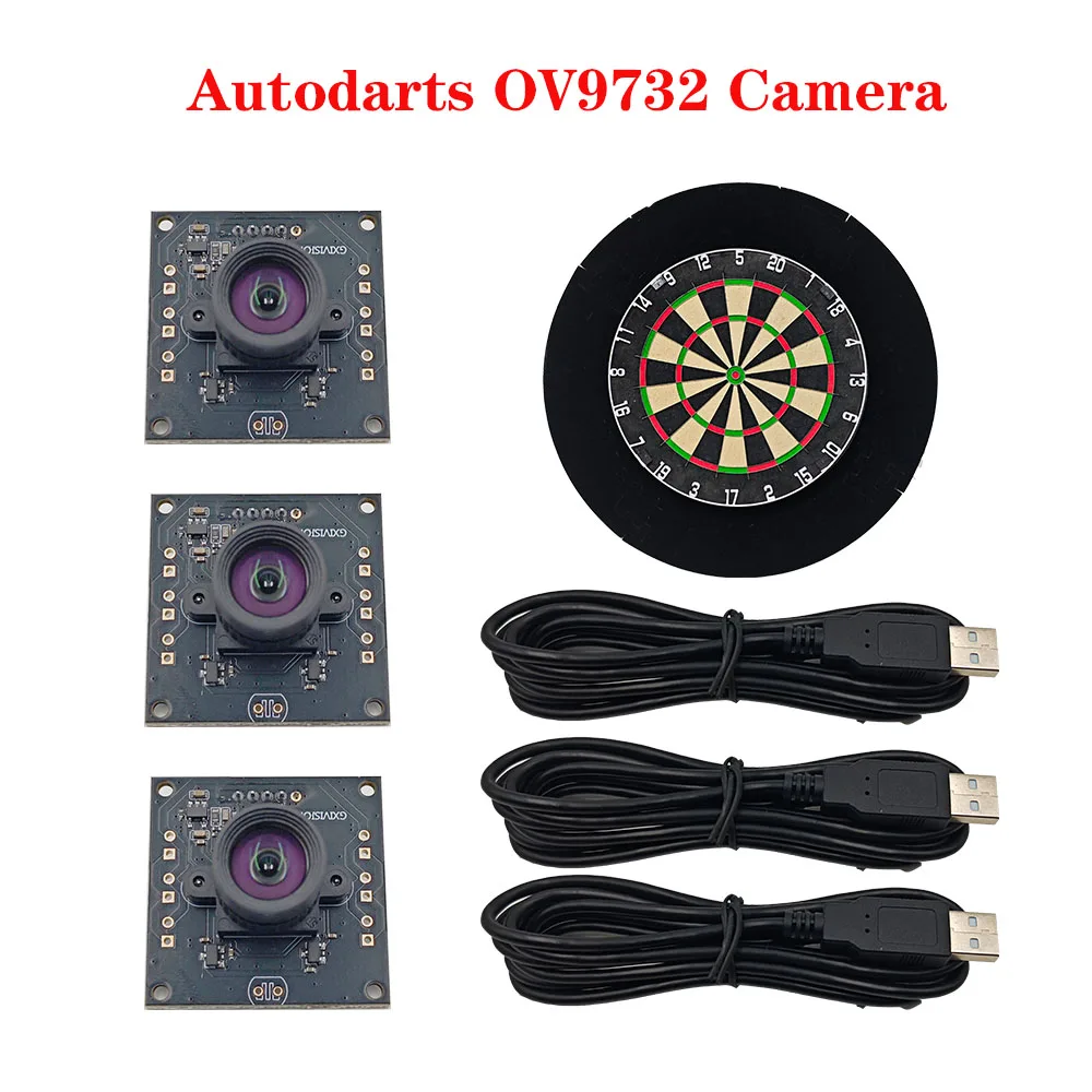 

Autodarts Camera OV9732 3PCS GXIVISION Autodarts 1MP Accuracy greater than 99% USB Camera