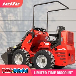 produttore personalizzato mini minipala minipala economica in vendita Minicaricatori Skid Steer con mini pala cingolata a bussola da 500 kg