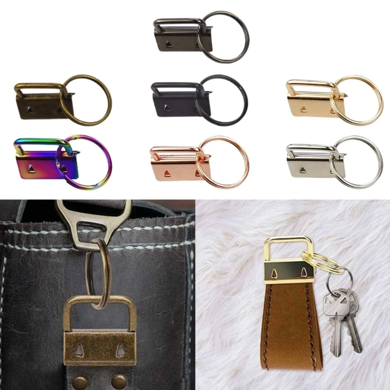 Assorted Sizes Key Hardware with Key Rings Suitable for Various Handicrafts and Gift Making Making Practical