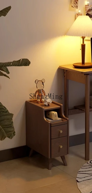 FG good-looking bedside mini small extremely narrow bedside cabinet ultra narrow crevice