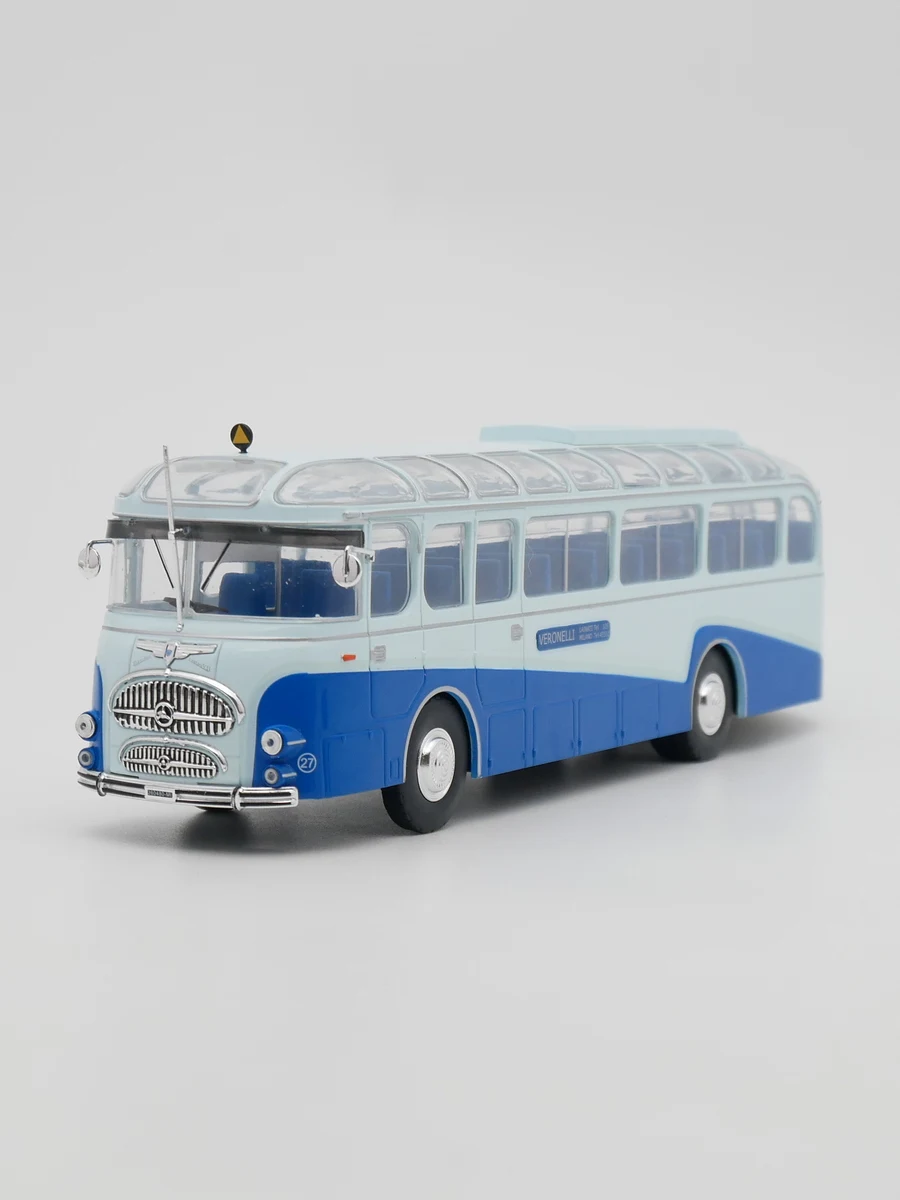 Diecast Ixo 1:43 Scale Lancia Esatau 1953 Lancia Busอิตาเลี่ยนรถบัสรุ่นรถสะสมของเล่นของขวัญของที่ระลึกจอแสดงผล