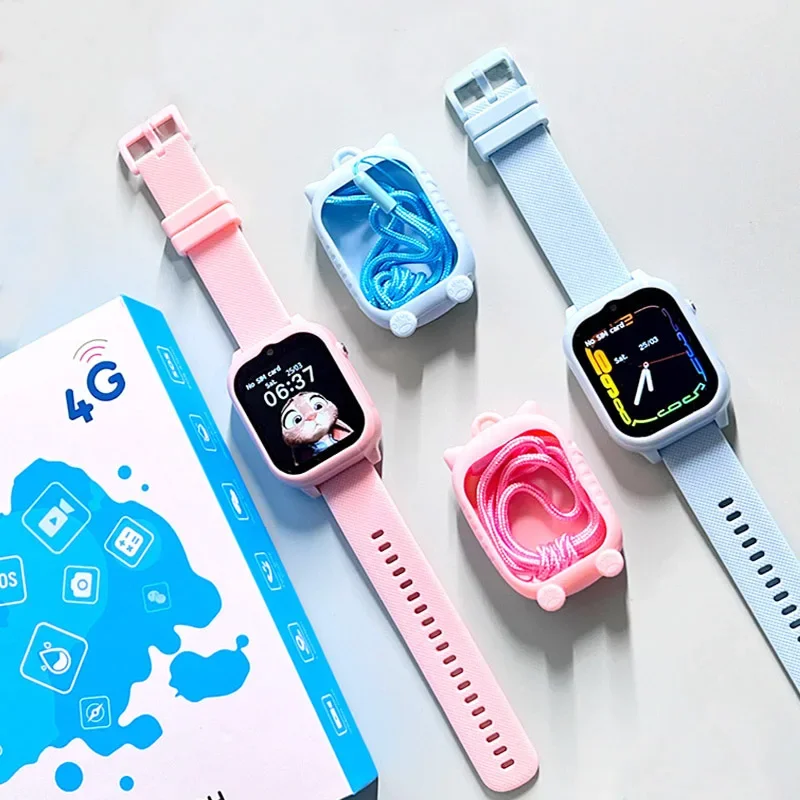 Xiaomi 4G Kids Smart Watch Camera SOS GPS WIFI Position Video Call Waterproof Monitor Tracker Baby Children Smartwatch for Gifts